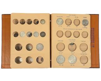 US Dansco No. 7070 Type Set Coin Album w/ 39+ Circulated Coins, Key Dates