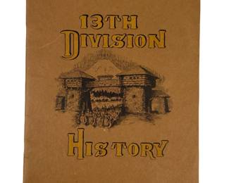 Rare WWI US 13th Division History Booklet 1918-1919 - Camp Lewis Photos