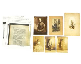 WWI DSC Hero 2nd Lt. Oscar P. May Photo & Document Archive, 89th Div.