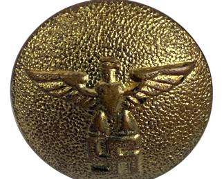 WWII German Nazi Political Leader Uniform Button RZM M5/71 Eagle Swastika 24mm