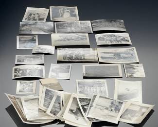 WWII Era US Military Photos Lot (41) - Soldiers, Planes, Tropical Scenes