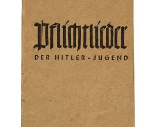 WWII German Hitler Youth Pflichtlieder Songbook Propaganda Booklet