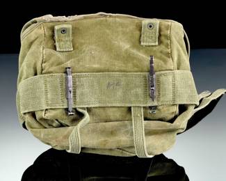 Vietnam War Era US Military Canvas Field Pack M-1956 Butt Pack DSA 1967