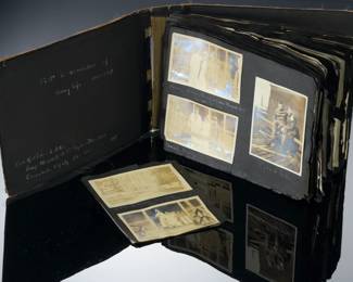 WWI US Military Nurse Photo Album 220+ Photos Camp Merritt NY Victory Parades 1916-1919