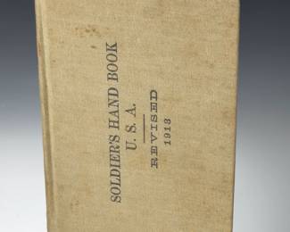 WWI Era US Army Signal & Soldier's Handbook 1916 & 1918 Military Manuals