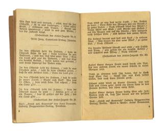 WWII German Hitler Youth Pflichtlieder Songbook Propaganda Booklet