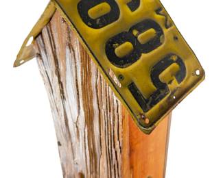 Gabriel Lonscar Folk Art: 'The Rolling Gaze' Mirrored Kinetic Sculpture