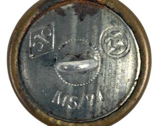 WWII German Nazi Political Leader Uniform Button RZM M5/71 Eagle Swastika 24mm