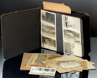 WWI US Soldier Howard J. Lepper Photo Album: France, Reunions, Travel 1917-1936