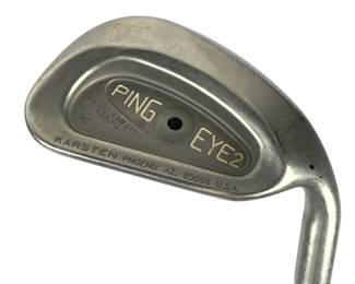 Ping Eye 2+ LW Lob Wedge Golf Club 2 Black Dot Steel Shaft Winn Grip