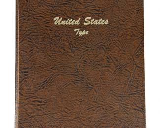 US Dansco No. 7070 Type Set Coin Album w/ 39+ Circulated Coins, Key Dates
