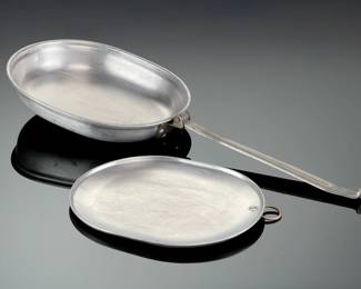 WWI US Military M-1913 Aluminum Mess Kit - US Stamped - 1918 Dated