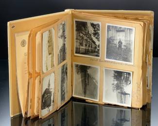 WWI US 3rd Division Marne Soldier Photo Album, Medals, Diary & Papers