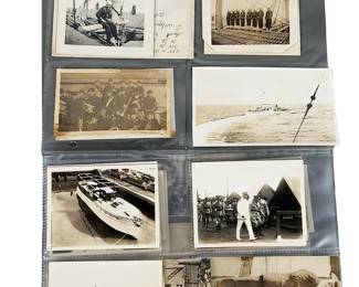 WWI Admiral La Barge Naval Photo Collection: Zeppelins, Ships, Panama Canal, 1910s-20s