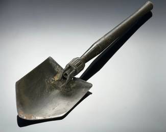 WWII US Ames 1945 Entrenching Tool Shovel - Military Field Gear