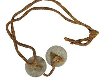 WWI US Army Dog Tags, Oliver J. Smith, Serial No. 41880, Original Cord