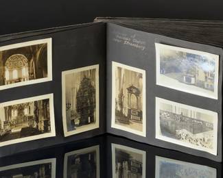 WWI US Soldier Repurposed German Photo Album: Battlefields, Occupation, 135 Photos (1917-1920)