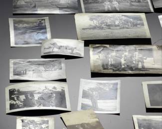 WWII Era US Military Photos Lot (41) - Soldiers, Planes, Tropical Scenes