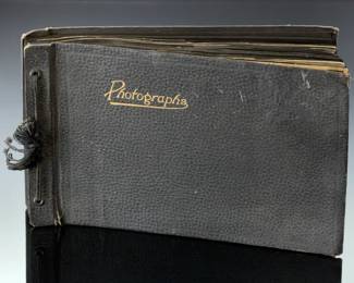 WWI US AEF Soldier Photo Album & Documents, France/Belgium Battlefields, 1917-1919