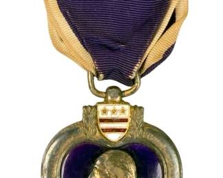WWII USMC Purple Heart Medal, PFC Ellis R. Welch KIA Saipan 1944