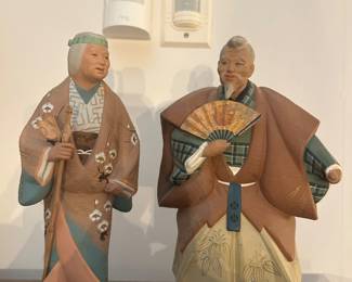 Uraski clay figurines Japan  