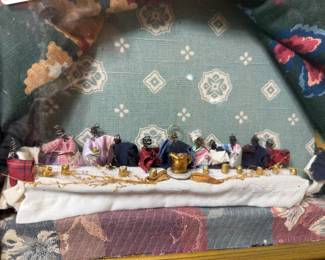 Antique Art, Shadow Box, Last Supper