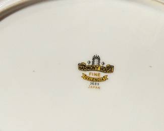 Harmony House Valencia fine China