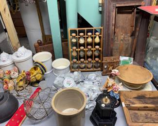 Spice rack, turkey kitchen set 