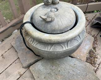 Concrete Outdoor Decor