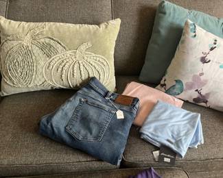 Clothing, Decorative Pillows 