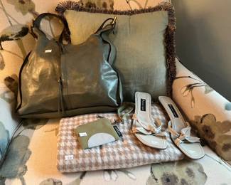 Women's Purses, Women's Shoes, Decorative Pillows 
