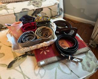 Ties, Belts 