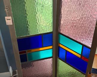 Stained Glass Window Panel