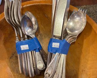 Wooden Bowl, Silverware