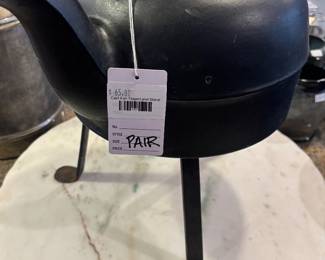 Cast Iron Teapot and Stand 