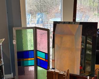 Stained Glass Window Panel