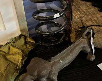 Cast Iron Dachshund Boot Scraper 
