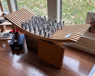 "Intersections" Bench by Laura Earle 