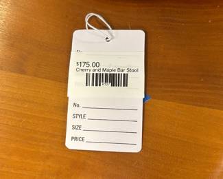 Cherry and Maple Bar Stool