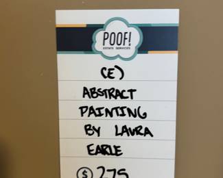 Abstract Painting by Laura Earle