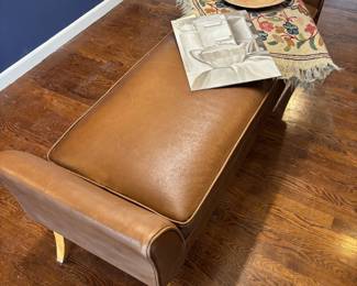 Leather Ottoman, Artwork