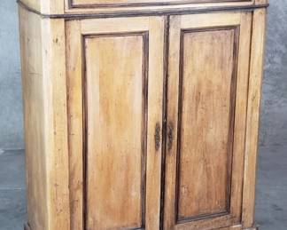Antique pine cabinet