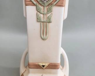 Vintage Art Deco-style ceramic vase