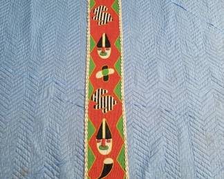 Vintage Yoruba beaded sash
