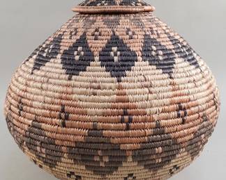 Traditional Zulu basket