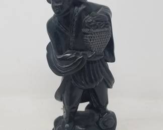 Vintage Asian carved marble figurine