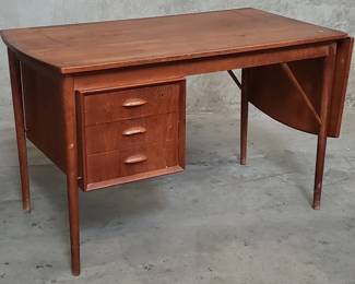 Aage Christensen Mid-century Modern Danish w/drop leaf