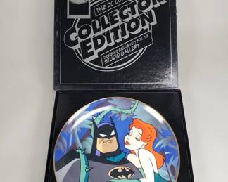 The DC Comics Collector Edition Batman/Poison Ivy plate