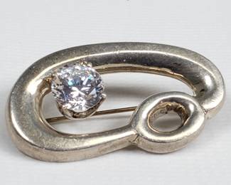 Vintage sterling silver (Mexico TD-30) brooch