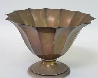 Gorham sterling silver pedestal bowl